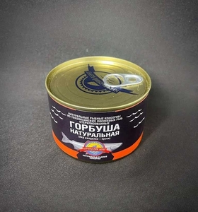 Горбуша натуральная железная банка нет в наличии