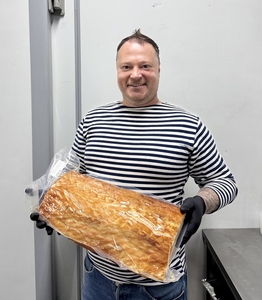 Филе царской рыбы горячего копчения